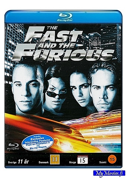 The Fast and the Furious / Hurjapäät (Blu-ray)