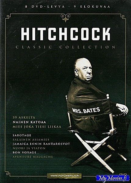 Hitchcock Classic Collection (8-disc/9-movies)