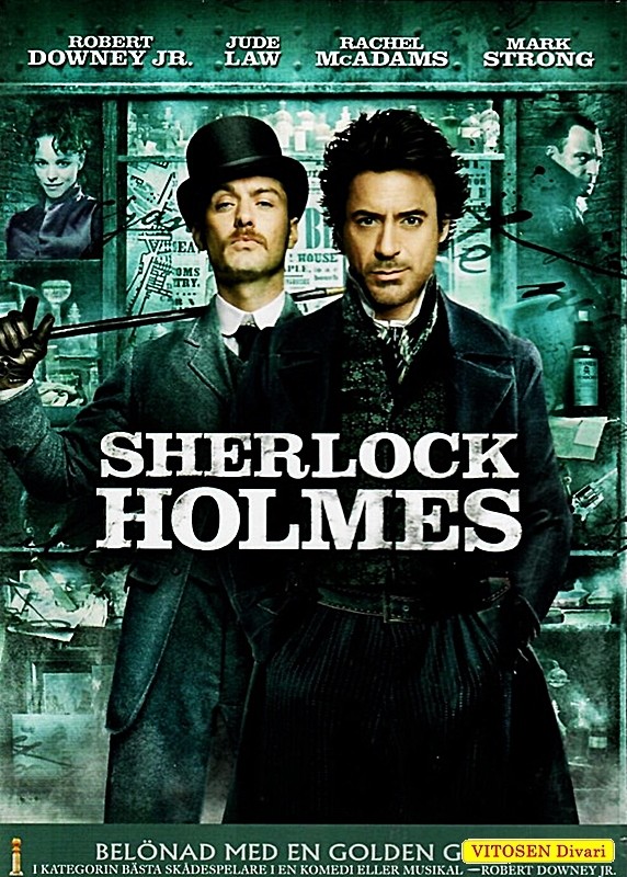 Sherlock Holmes ruotsalainen kansi